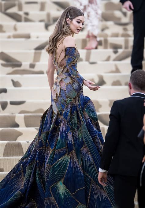 gigi hadid 2018 met gala versace dress|gigi hadid atelier versace.